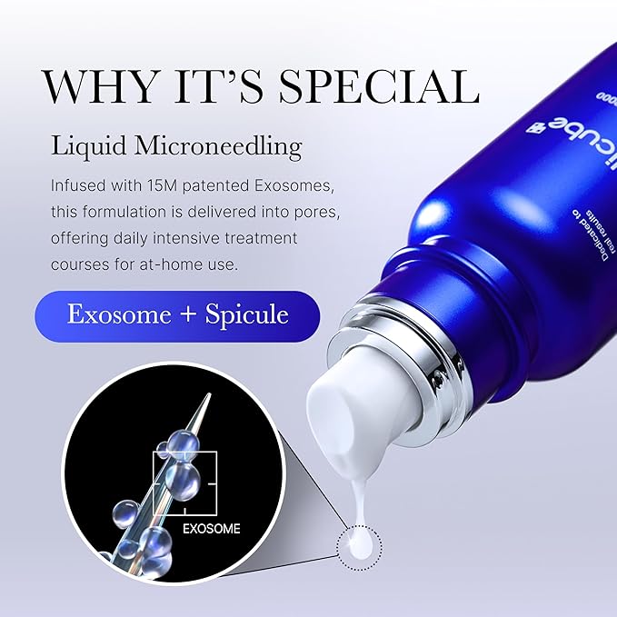 medicube Glow Essential Care Duo: Zero Exosome Shot 7,500 PPM Spicule Facial Serum and Collagen Jelly Cream 110ml