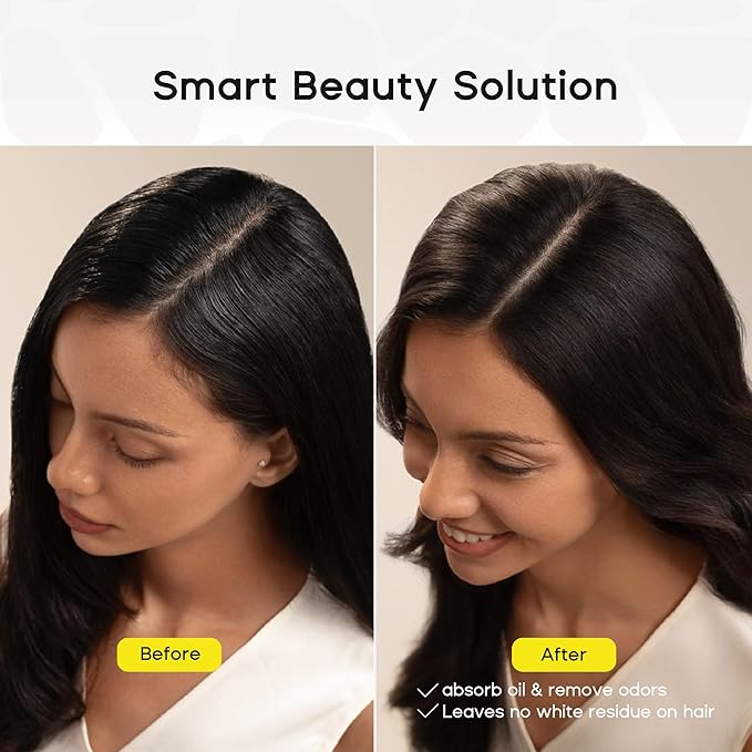 HALOVIDA Dry Shampoo for Women, Dry Scalp Shampoo Spray for Dark Hair Leaves No White Residue, Absorb Oils, Volumizing & Refresh Hair for 72 Hours, 5.07 Fl Oz (Pack of 1)