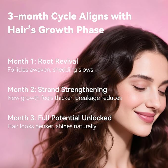 Hair Growth Supplement for Women,DHT Blocker with Biotin Amino Acid Blend,Red Clover,Female Hormone Balance for Hair Growth,Gluten-Free,Lactose-Free,1 Per Day, 30 Tablets, 1 Month Supply