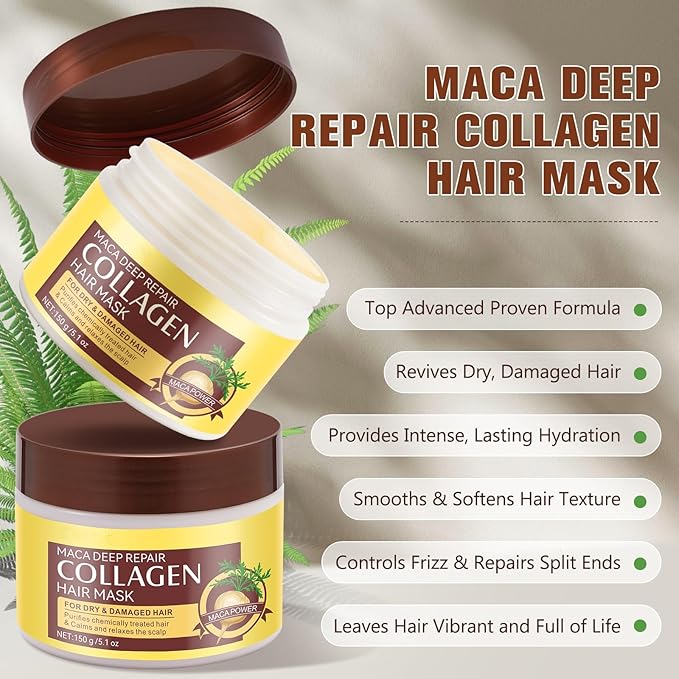 Collagen Hair Mask - Collagen Hair Treatment (LARGE)