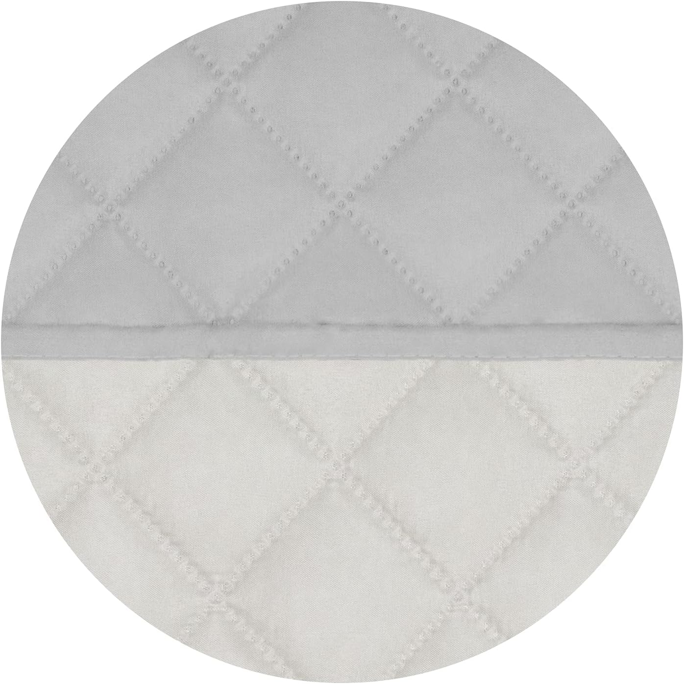 PureFit Reversible Quilted Sofa Cover, Water Resistant Slipcover Furniture Protector, Washable Couch Cover with Non Slip and Elastic Straps for Kids, Dogs, Pets (XX Large, Light Gray/Ivory)