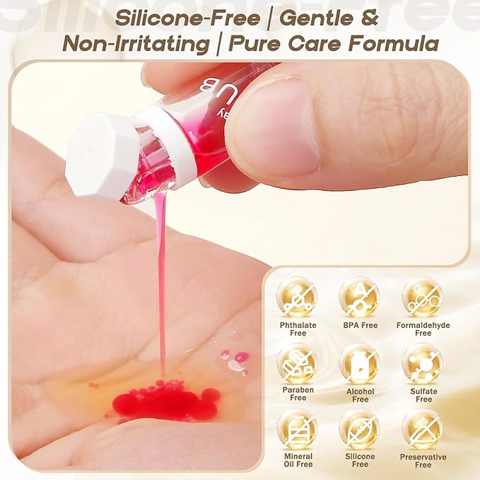 Hair Oil Perfume - 40 Pcs Hair Perfume & Oil Serum Treatment Avocado Nourishing Shining for Women Man Frizz Dry Damaged Hair, Leave-in Serum Long Lasting Scent (Starry Night)