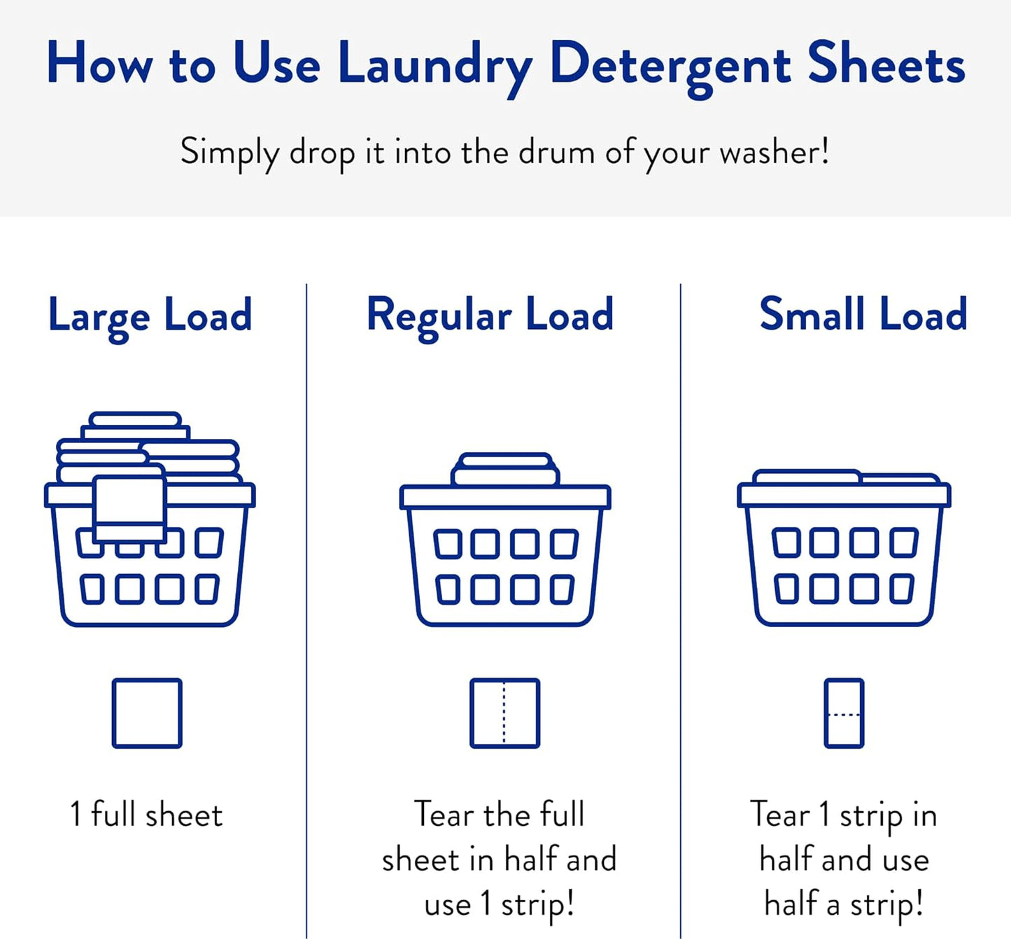 The Clean People Laundry Detergent Sheets - Laundry Soap - Ultra Concentrated, Recyclable Packaging, Stain Fighting - Lavender, 192 Pack
