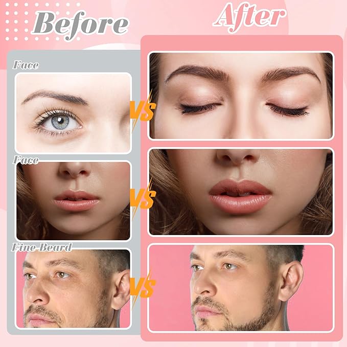 16 Count Dermaplane Razor for Women Face, Professional Facial & Eyebrow Hair Remover, Gentle Skin Exfoliation with Precision Blades， Macaroon color