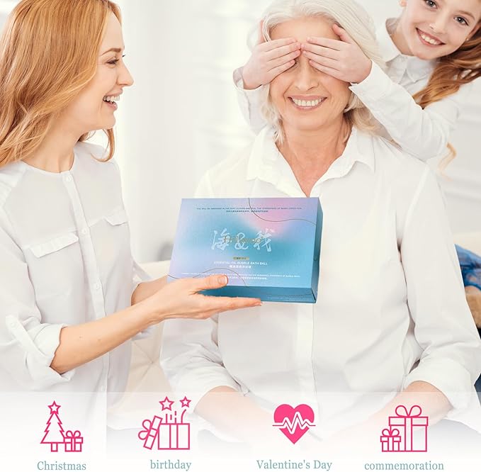 Bath Bombs Scented Rose,Watermelon& Peach Flavor,Perfectly Solved The Problem of batht Bombs Without Bubbles not Allergic not Staining,for Kids Girls Mom,21.2Oz 6Count