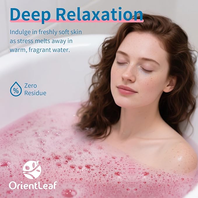 Bath Bombs for Women, Stocking Stuffers, Bath Bombs Fruit Scented Strawberry, Orange, Coconut, 6 x 2 oz