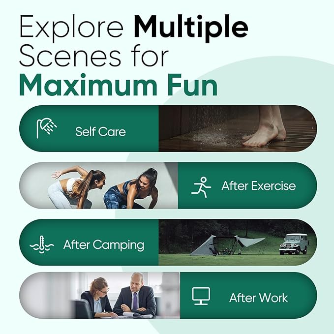 Shower Steamers Aromatherapy, 18-Pack Shower Bombs, Long-Lasting Shower Tablets Essential Oil Stress Relief and Relaxation Bath Gifts for Women and Men (Eucalyptus & Menthol)