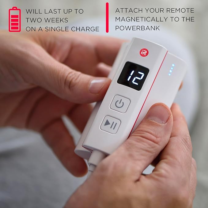 iRestore Professional + Rechargeable Battery Pack - Laser Red Light Therapy for Hair Growth - FDA Cleared Hair Loss, Thinning Treatment for Men & Women - Hair Regrowth Cap - 282 Lasers & LEDs