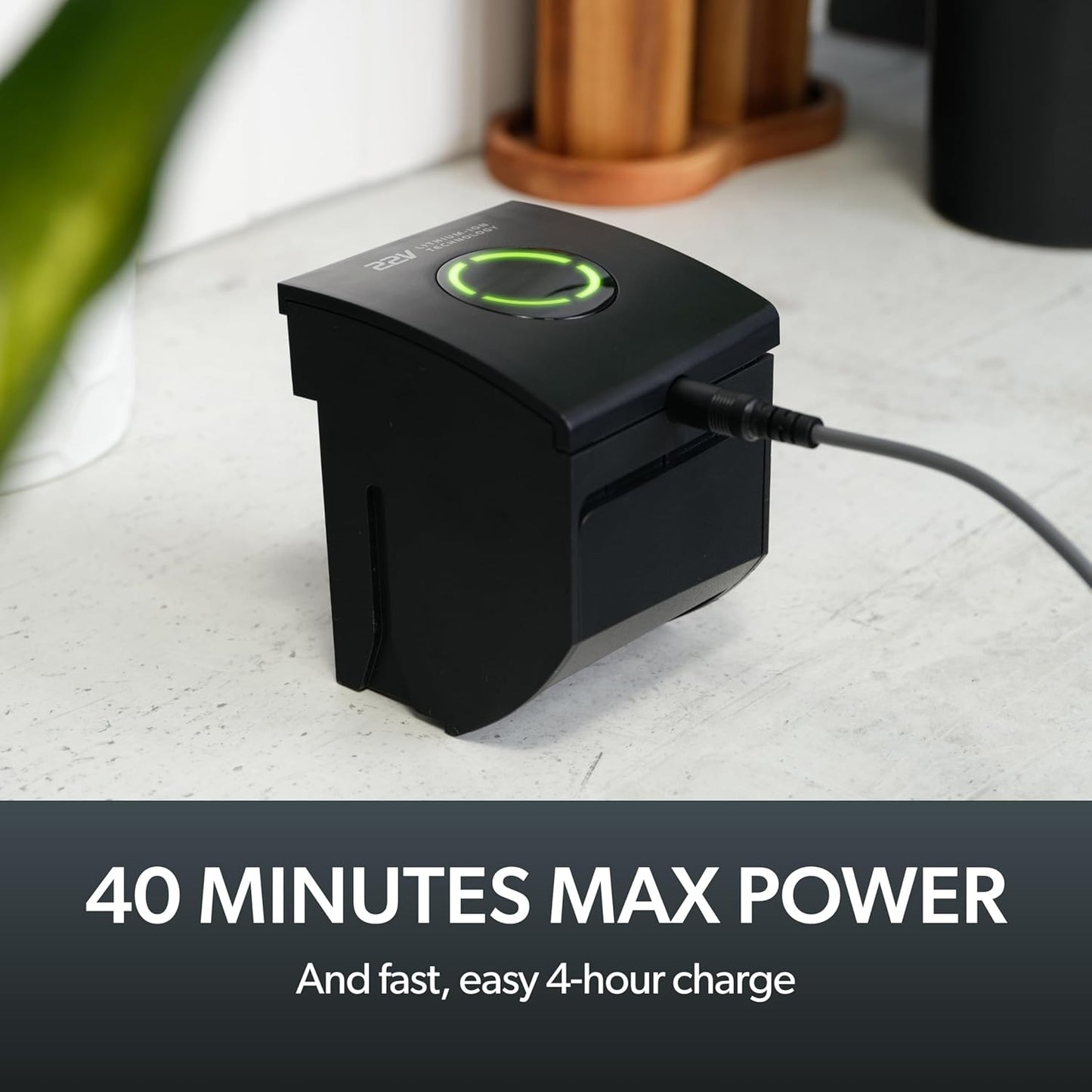 Gtech AirRAM 2 K9 Cordless Vacuum Cleaner with Scented Cartridges - Removes Tough Pet Hair - Perfect for Carpet and Hardwood Floors - Rechargeable 22v Li-ion Battery - Lightweight (7 lbs.)