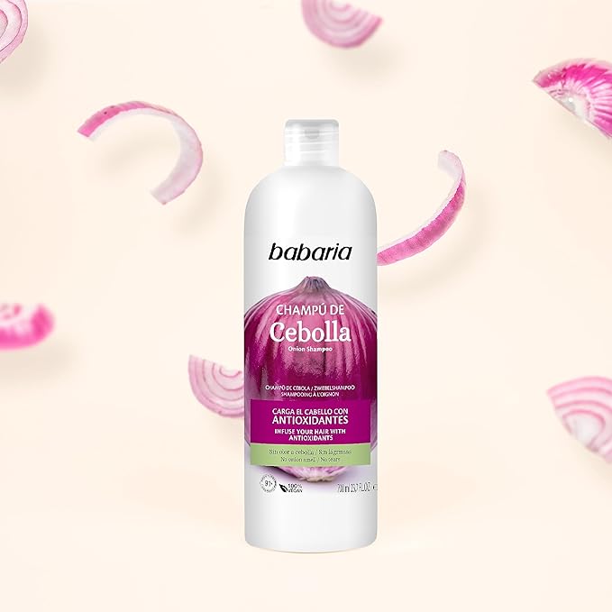 Babaria Onion Shampoo for Unisex - 23.7 oz Shampoo