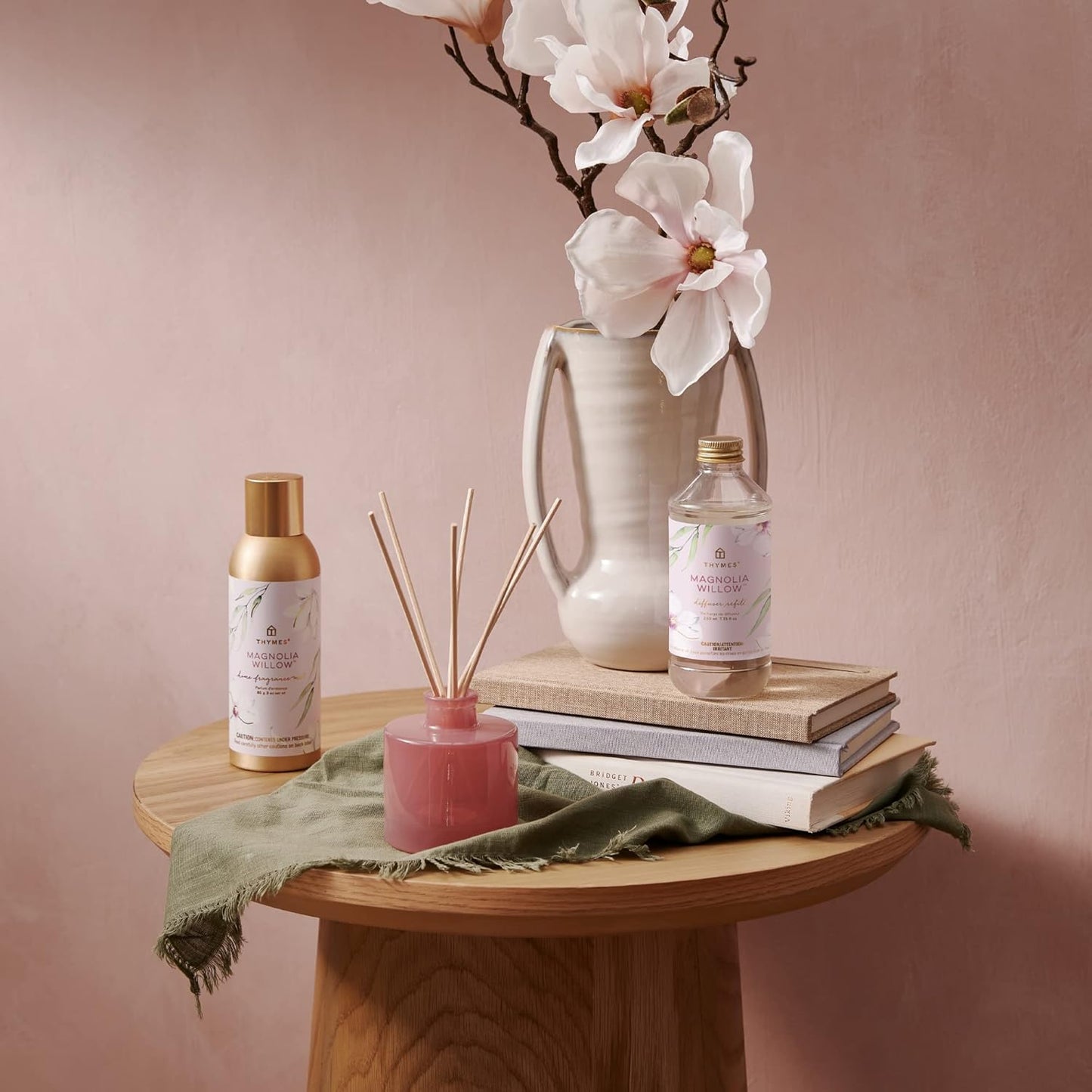 Thymes Reed Diffuser Oil - Magnolia Willow - 7.75 Fl Oz