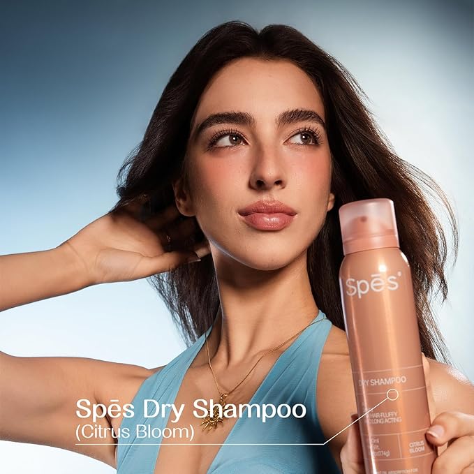 Instantly Fresh Dry Shampoo,No White Residue, Absorbs oils,Refreshing Volumizing Hair Dry Shampoo 6.08 FL.OZ*2,Citrus Bloom(2-pack)