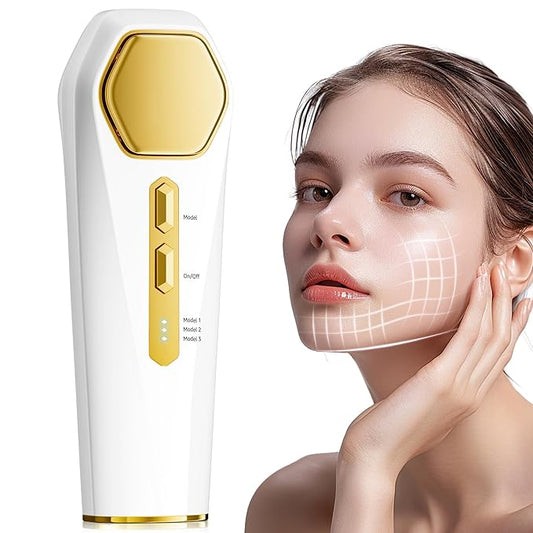 INTEO Facial Massager Tool, Beauty Device for Face and Full Body, Portable Face Lift Device for Skin Care, Against Dullness, Neck Massager for Women