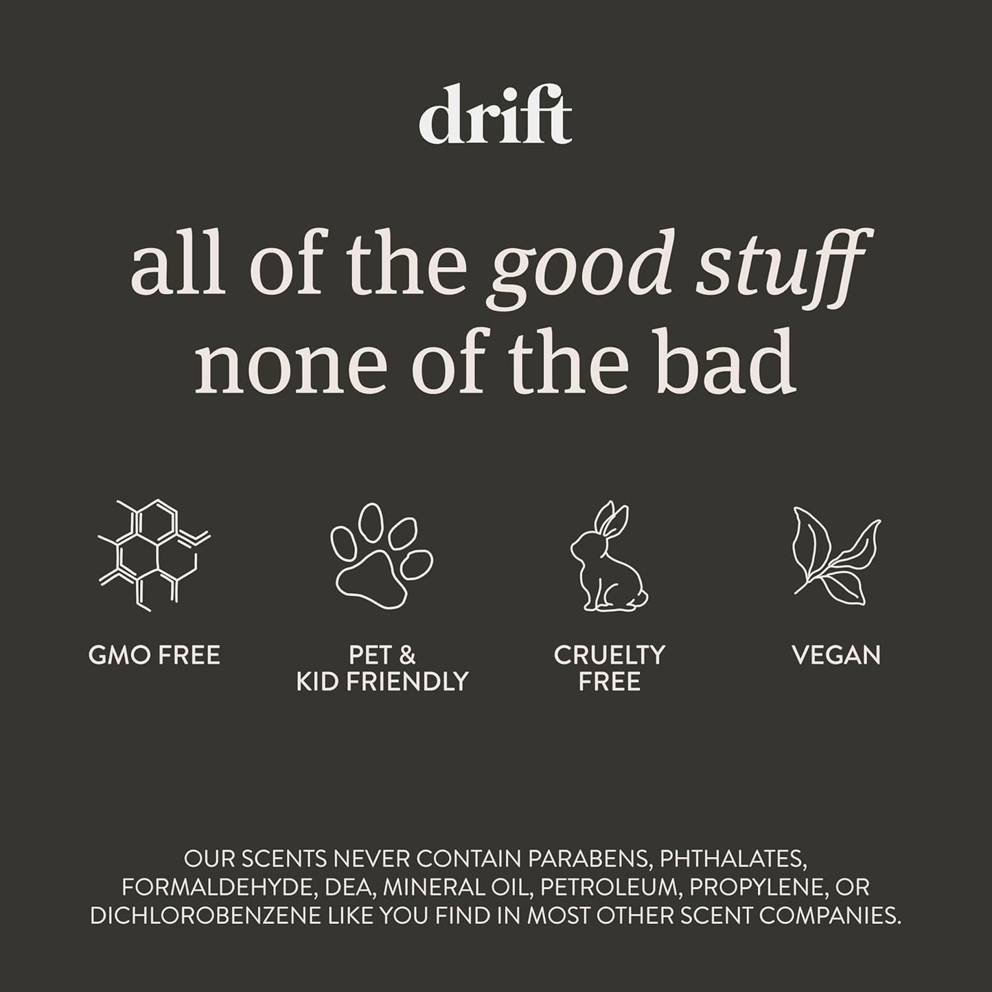 Drift Car Air Freshener - Stone Air Freshener - Car Odor Eliminator - Great Wave Scent Starter Kit