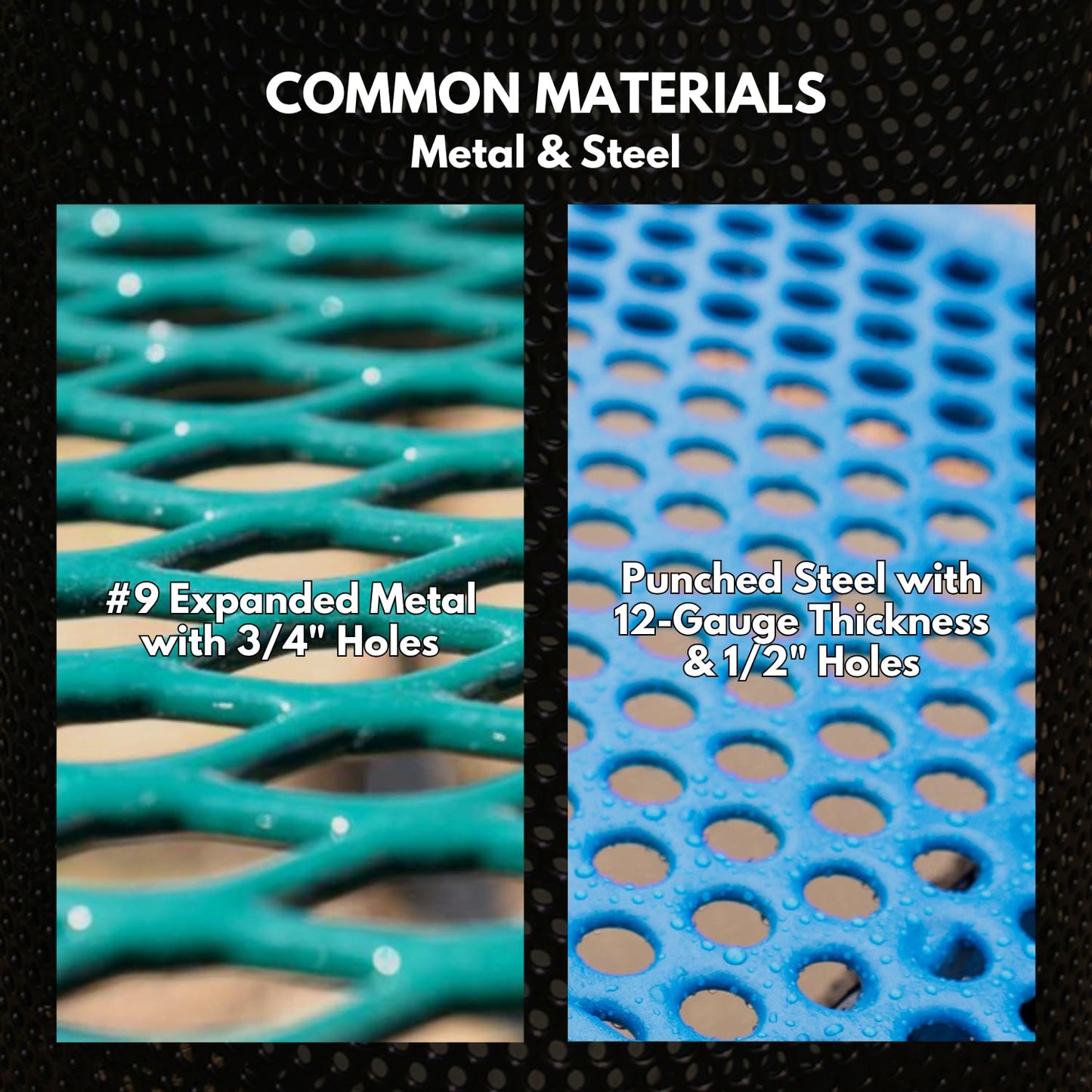 COATEDOUTDOORFURNITURE RFT-P-TXTRED Heavy Duty Round Trash Receptacle with Flat Top, Liner Included, 32 Gallon, Textured Red, Made in America