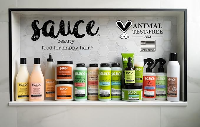 SAUCE BEAUTY Conditioner, Intense Repair Coconut Cream Conditioner (10 Fl Oz) for Dry, Damaged, Frizzy & Curly Hair, Revitalizing Coconut Oil, Banana & Honey, Paraben & Sulfate-Free