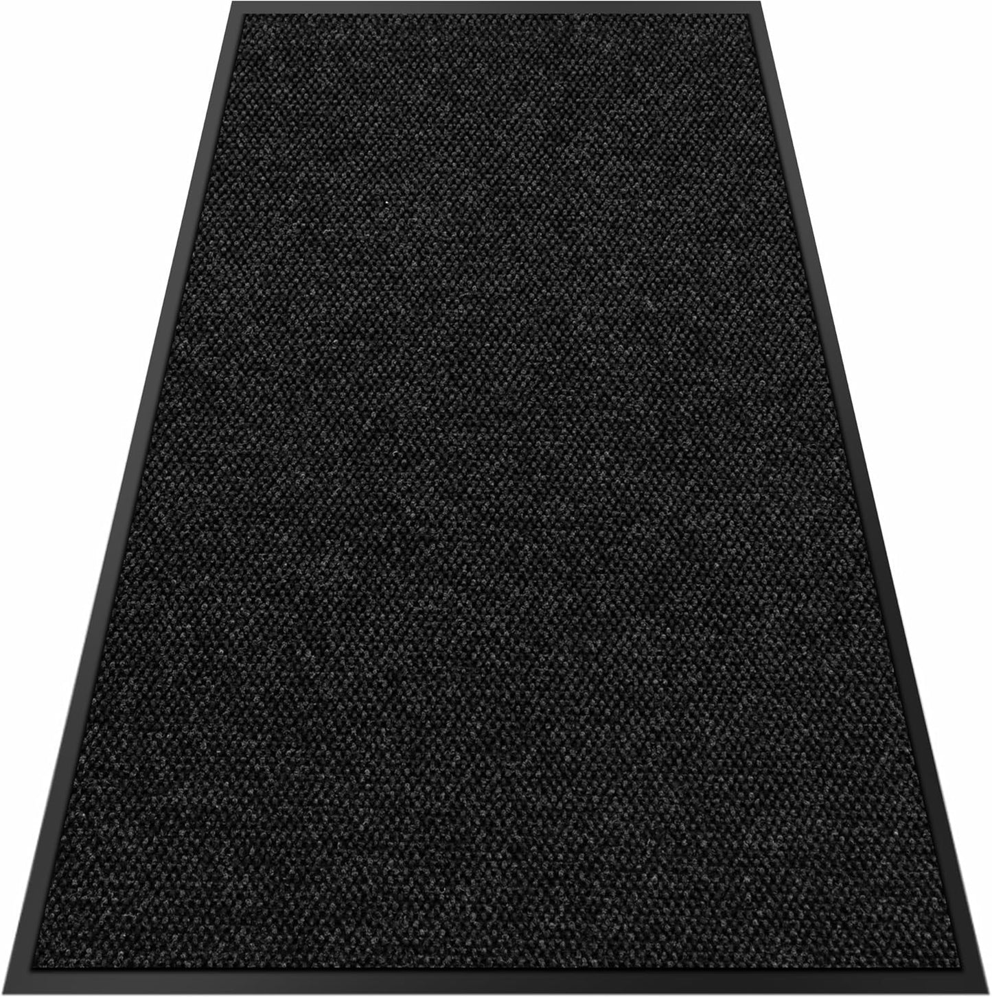 4′ x 21′ Front Door Mat Indoor Outdoor Entrance, Commercial Floor Mat Heavy Duty Dirt Trapper Entryway Doormat, Custom Size Non Slip Rubber Backing Welcome mat, Door Mat for High Traffic Area
