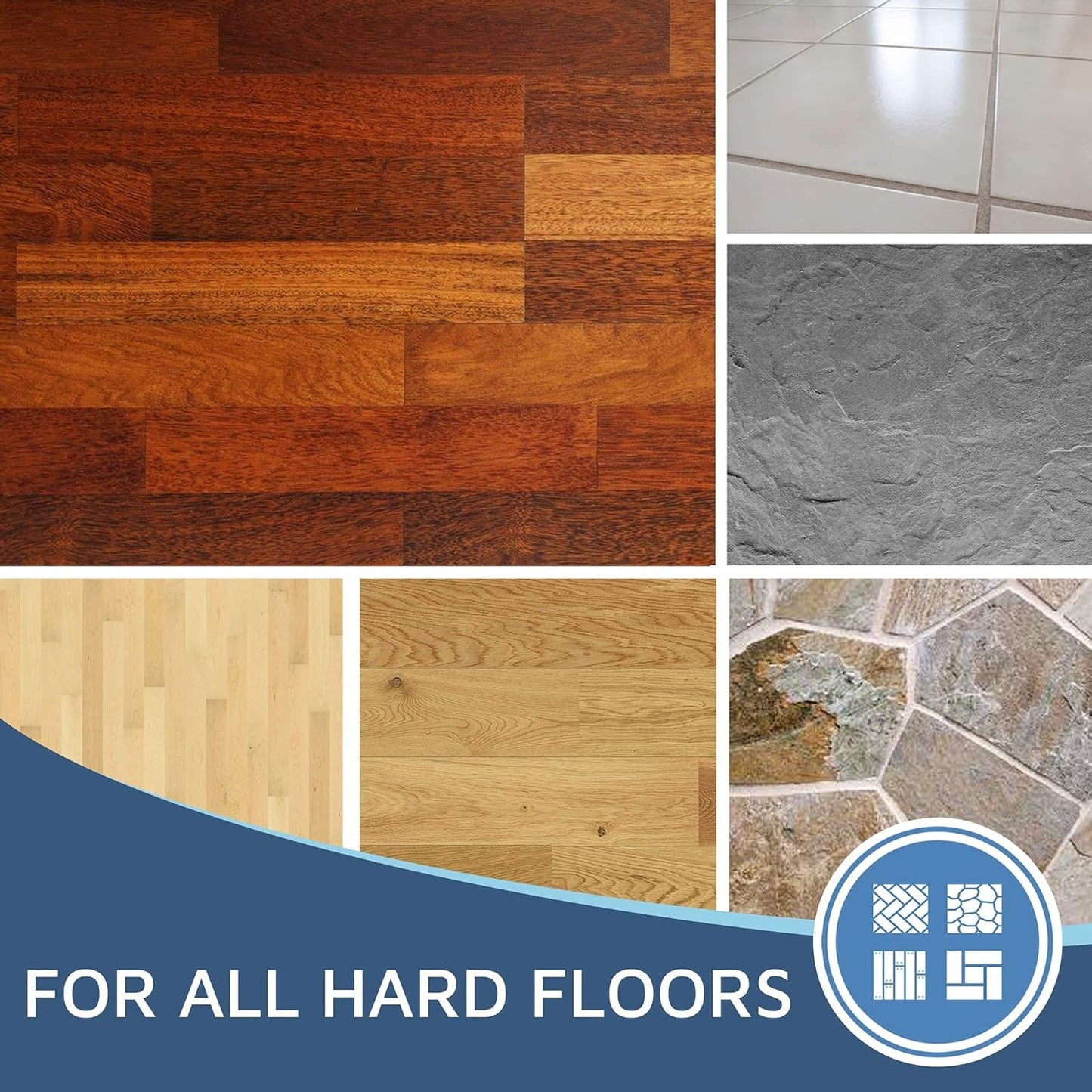 F Flammi Heavy-Duty Steam Mop Replacement Pad for Shark Steam Pocket Mop S3501 S3601 S2901 S2902 S3550 S3801 S3901 SE450 S3601D S3901D for All Hard Floors Soft Scrub Mop Pad for Shark