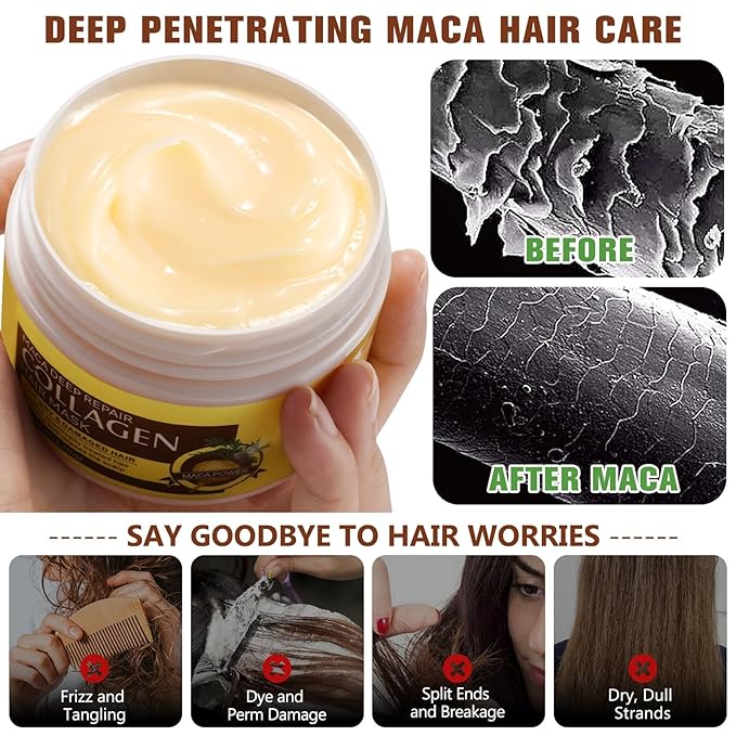 Collagen Hair Mask - Collagen Hair Treatment (LARGE)