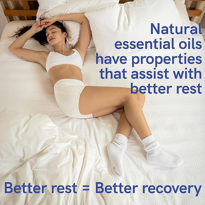 Zensah Sport Recovery Bath Bombs - Magnesium Epsom Salt for Soaking Sore Muscles, Birthday Gifts, Made in USA with Essential Oils, Peppermint and Eucalyptus Relaxation for Athletes, Men and Women