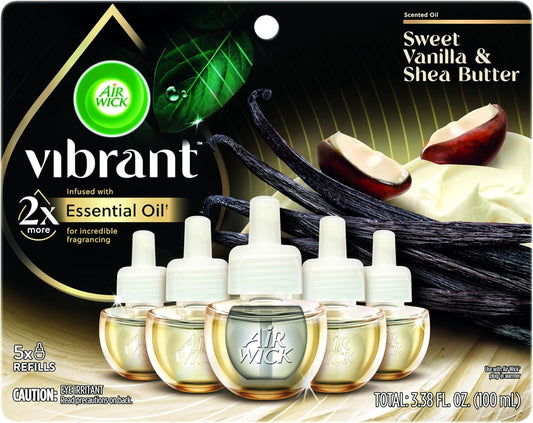 Air Wick Scented Oils 0+5 Sweet Vanilla & Shea Butter