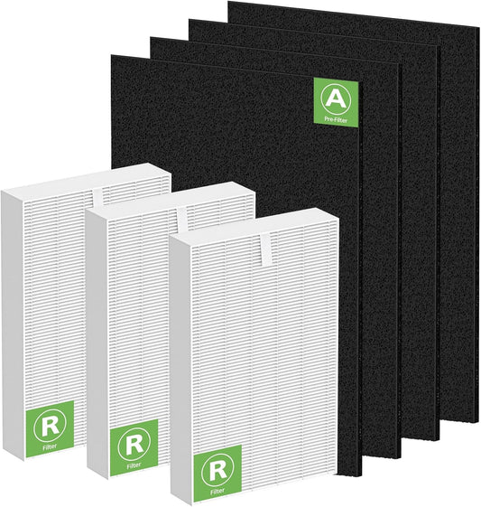 HPA300 HEPA Filter Replacement Compatible with Honeywell Air Purifier HPA300 Series, HPA300, HPA304, HPA8350, HPA300VP, HPA3300b, HPA5300