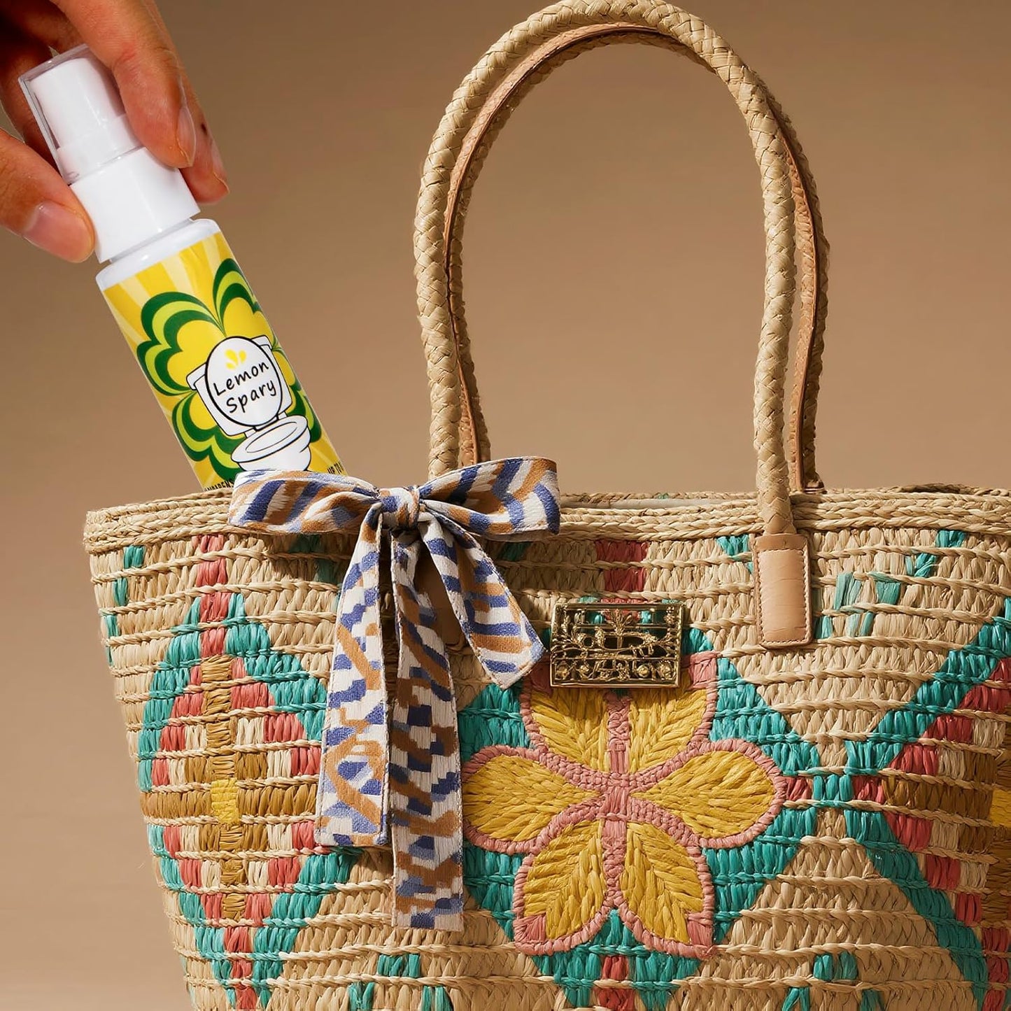 Travel Size Toilet Spray, Air Freshener Spray for Bathroom Deodorizer, Travel Essentials Variety - Lemon, Lavender, Vanilla, Peony, Eucalyptus