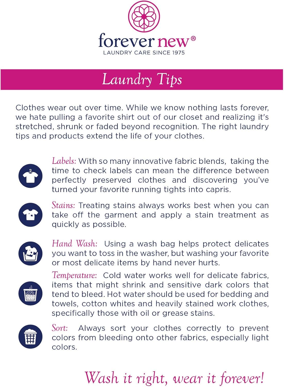 Forever New Granular Laundry Detergent – Original Scented, 4 oz.