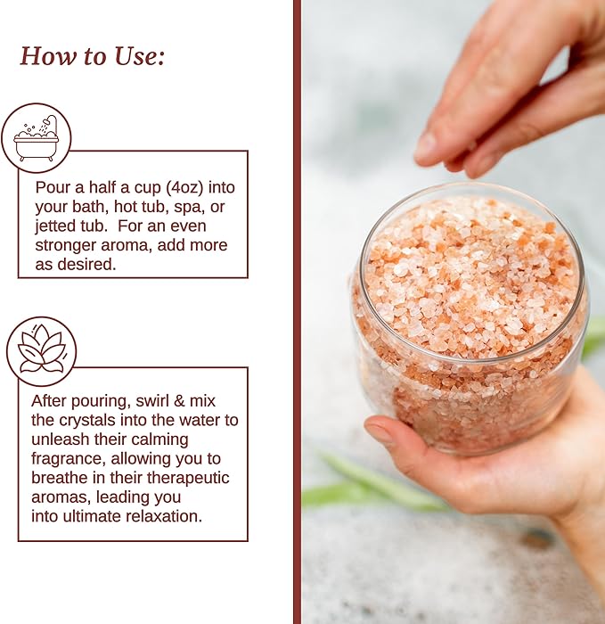 Relax Spa & Bath, Epsom & Dead Sea Salts, Aromatherapy Bath Salts for Hot Tub, Bath, or Spa, Infused with Magnesium, White Musk Vanilla Jasmine