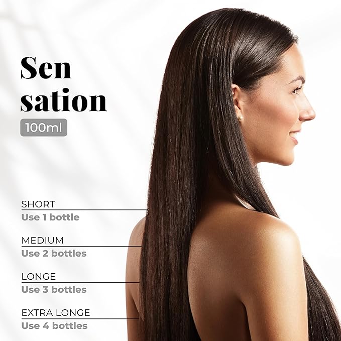 Expert Hair Perfect Straightening Kit - Deep Cleansing Shampoo and Sensation Texturizing Cream