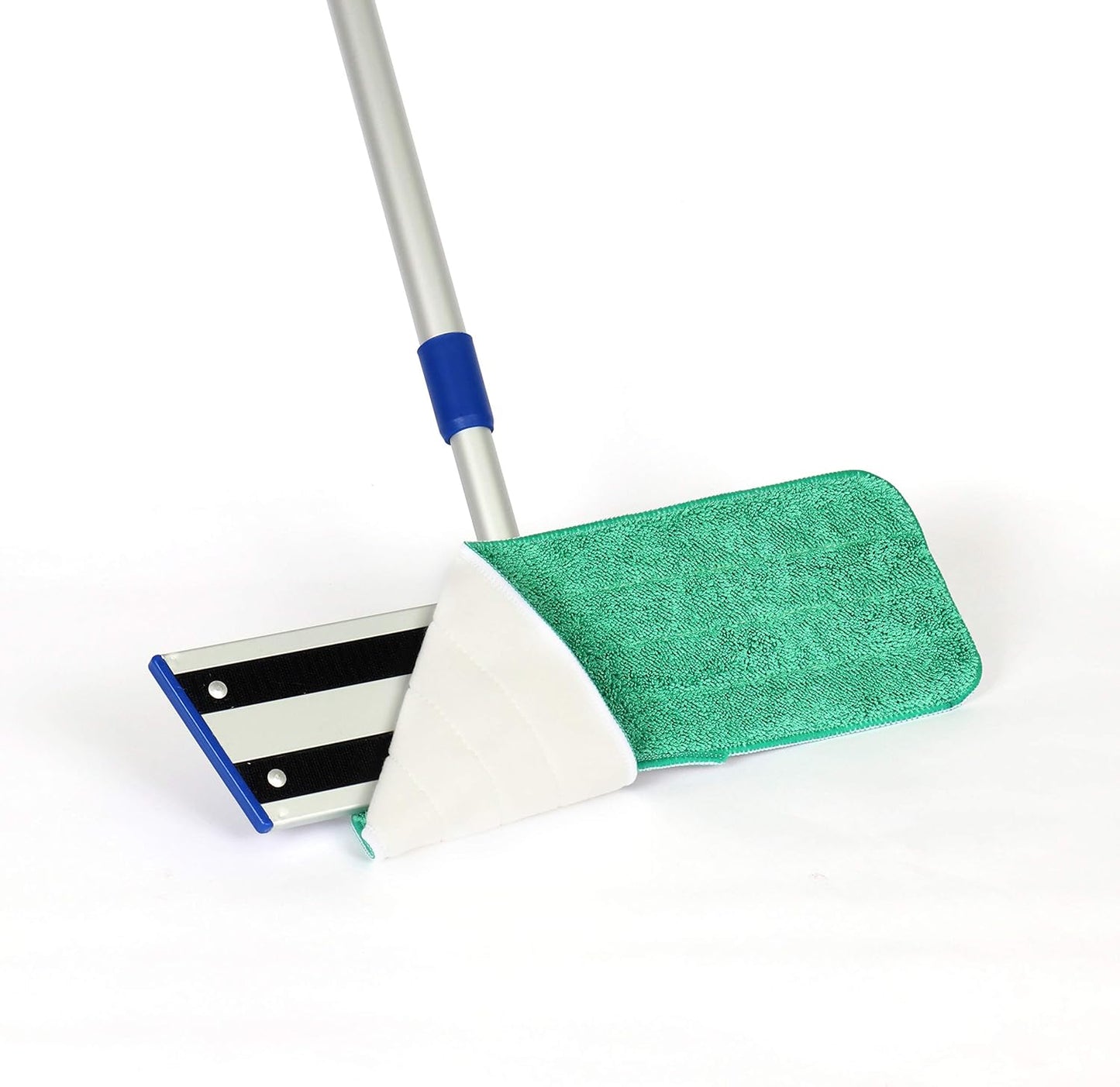 Arkwright Spray Mop Replacement Pads - (Case of 120) Bulk Microfiber Flat Dry and Wet Refill Mop Pads Floor Cleaning, Compatible with Bona and Rubbermaid, Fits All Mop Heads, 18 in, Green