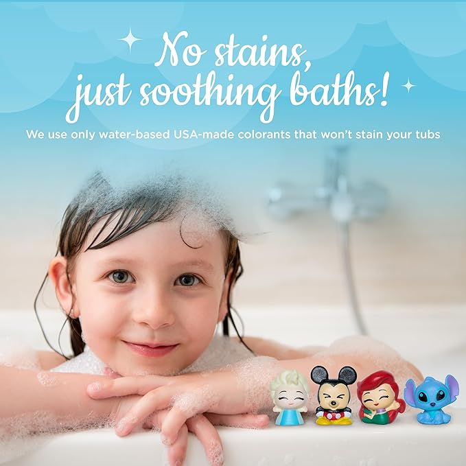 Princess Bath Bombs for Girls with Surprise Toys Inside (1 Pack) – Large Fizzy Bubble Bath Bomb for Kids - Princess, Mermaid, Fairytale Bath Toys – Fruity Scent, Skin-Safe, Made in USA by Two Sisters