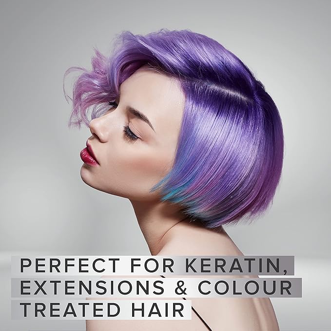 SALT SULFATE FREE CONDITIONER for Color Treated Hair (17 Fl Oz / 500ml) Best Hair Aftercare for Extensions (Unisex) Hair Color and Keratin Kit Treatment Straightening Damaged After Care Paraben Free