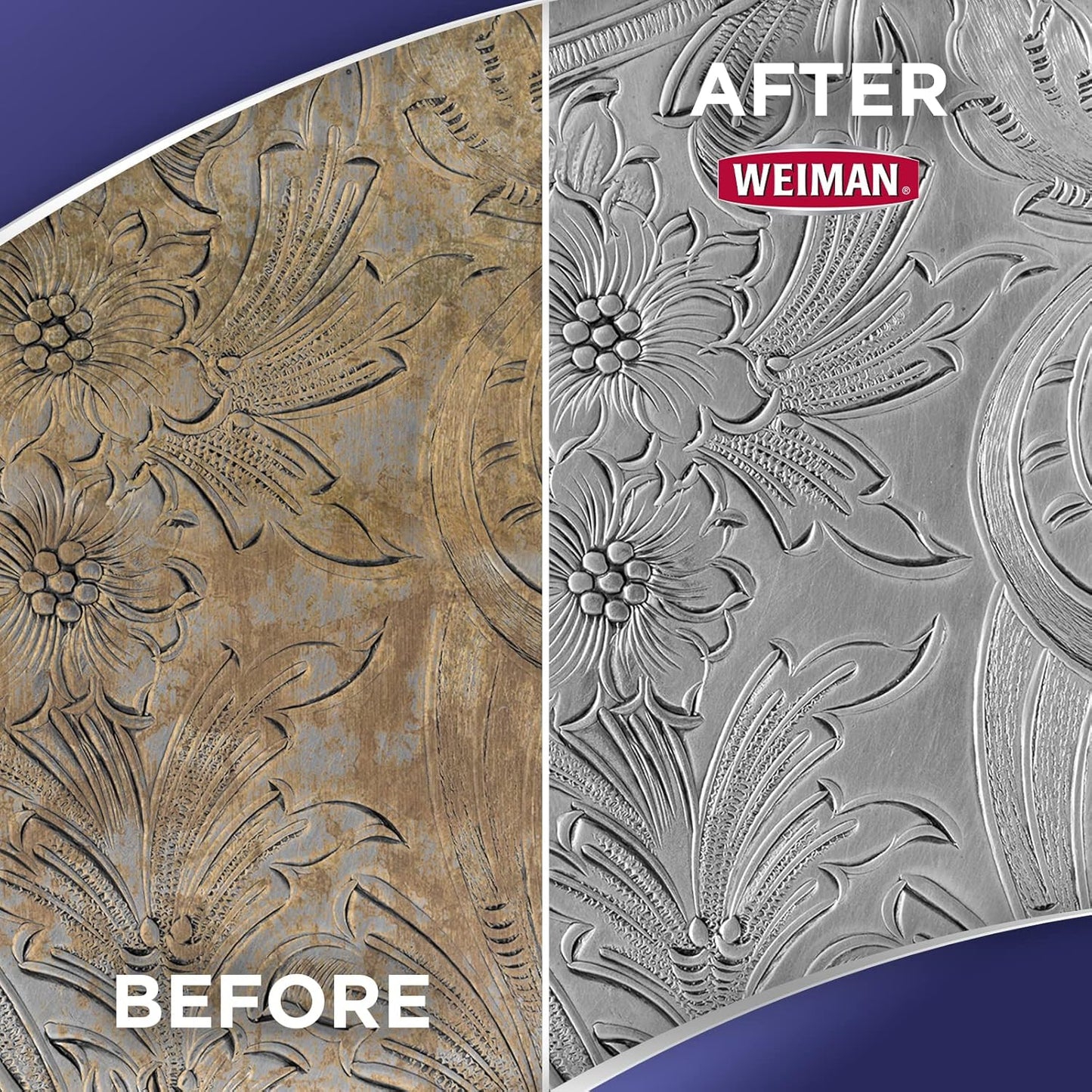 Weiman Jewelry Polish Cleaner, Tarnish Remover Wipes - 40 Count - Use on Silver Jewelry Antique Silver Gold Brass Copper and Aluminum