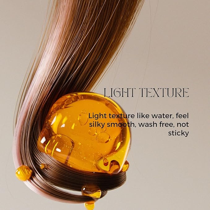 Hair Perfume Oil for Women (Lily Sandalwood), Argan Oil Heat Protection Spray for Dry, Damaged, Firzzy Hair Care, Long Lasting Fragrance Mist with Keratin & Elastin for Nourish & Smooth 2.7 fl oz