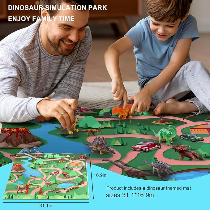 Bath Bombs for Kids with Surprise Inside, 6 Pack Dinosaur Toys Halloween Toddler Bath Bombs Gift, Organic Bubble Bath Fizzies, Dinosaur Egg, Stocking Stuffers for Kids, Christmas Gifts for Kid 3-12