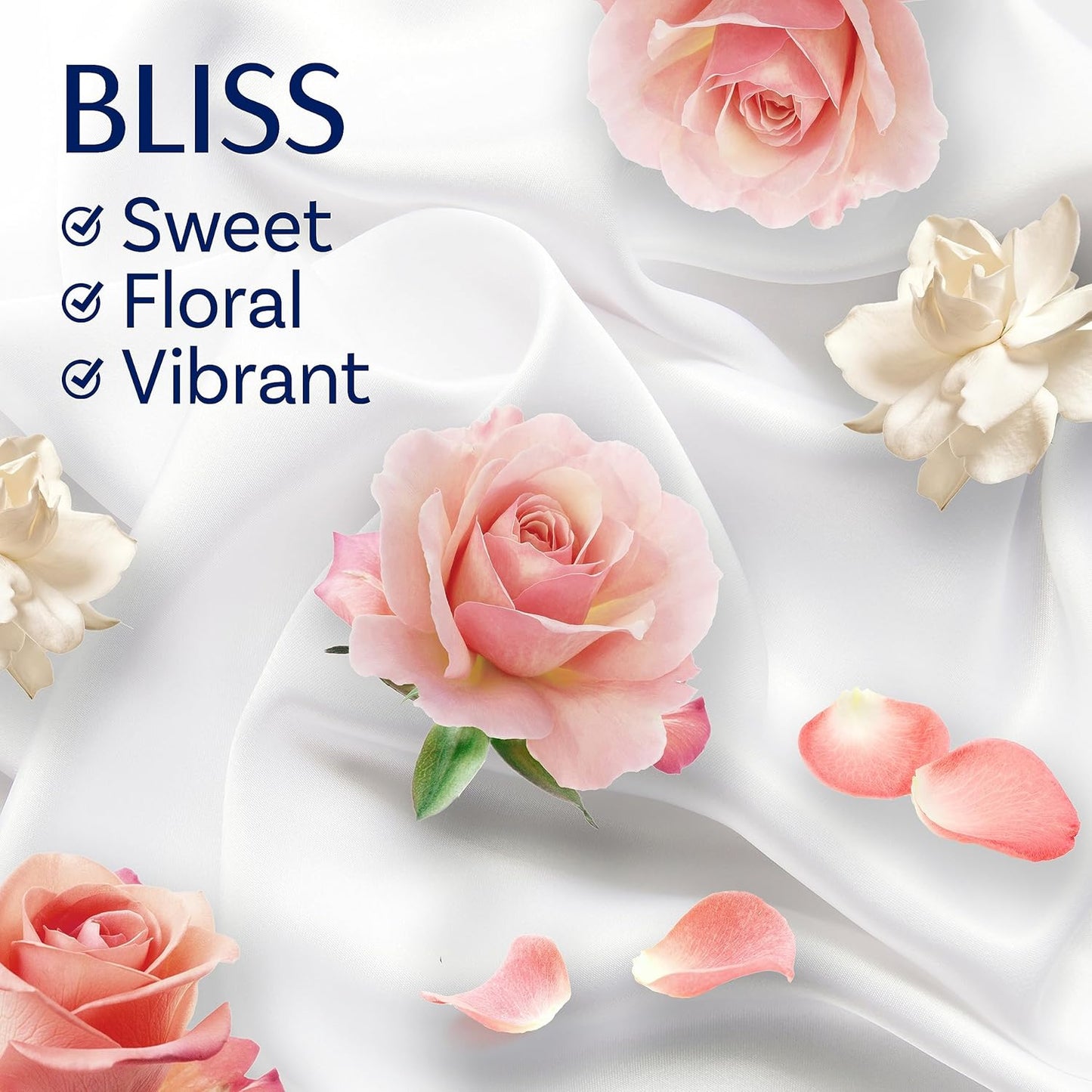 Downy Infusions In-Wash Laundry Scent Booster Beads, BLISS, Sparkling Amber and Rose, 24 oz