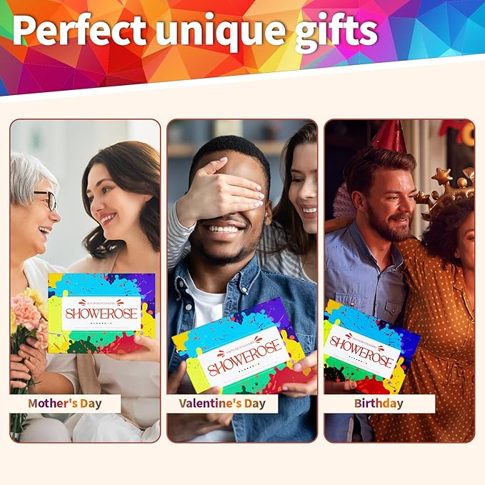 Shower Steamers Aromatherapy - 12 Pack Smiling Shape Style Fun Shower Bombs with Natural Oils, Stress Relaxing Bath Steamers Birthday Gifts for Women Men, Christmas Stocking Stuffers for Teens