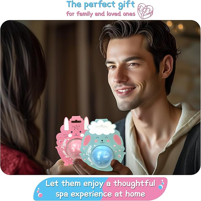 Bath Bombs for Women Gift Set,Handmade SPA Bubble Bath for Relaxing,Gift for Her/Him, Women, Girls, Wife, Mother,Four Styles and Four Fragrance（8pack）