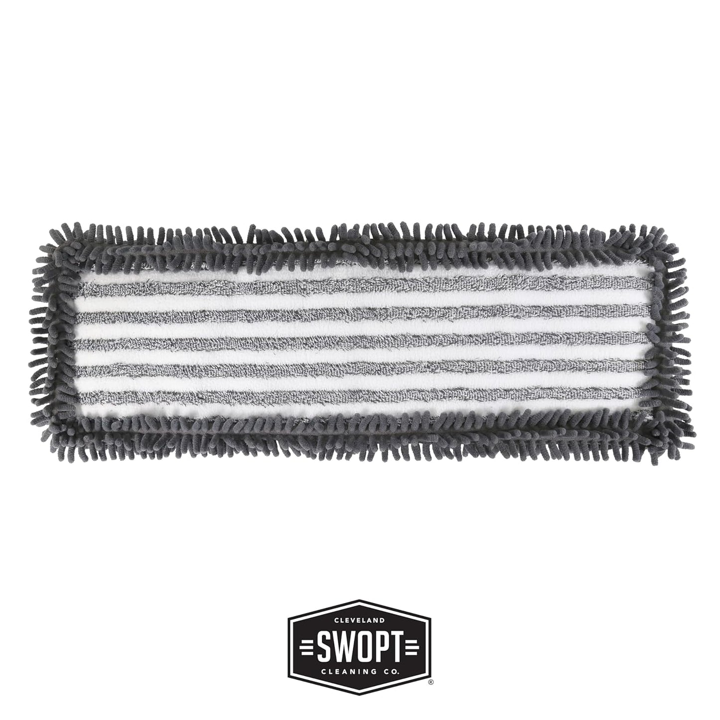 SWOPT 24” Microfiber Dust Mop Refill – Microfiber Cleaning Pads for Use on Wood, Laminate, Tile – Interchangeable with All SWOPT Cleaning Products for More Efficient Cleaning and Storage