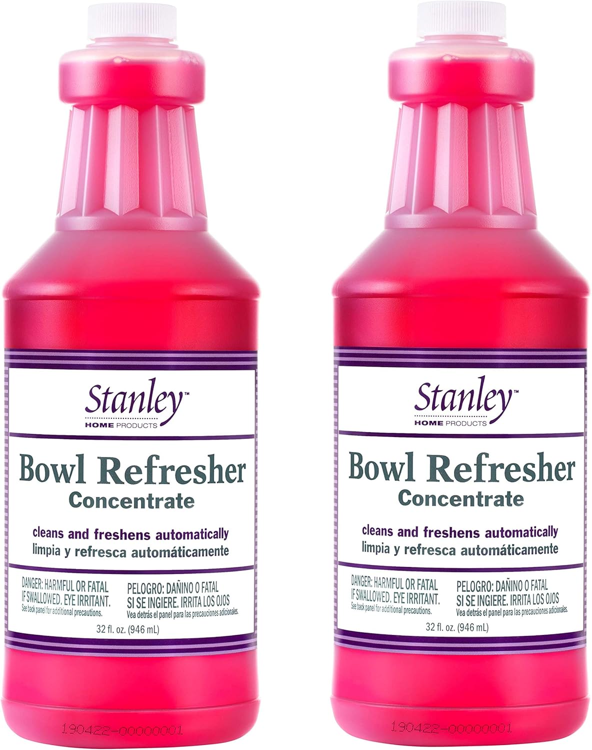 STANLEY HOME PRODUCTS Bowl Refresher Concentrate – Cleans and Freshens Toilets Automatically – 32 fl. oz. (2 Pack)