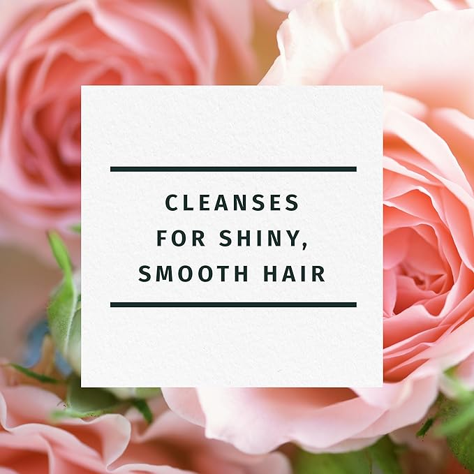 Herbal Essences Rose Hips Shampoo - Smooth, Shiny Hair with Vitamin E & Jojoba, Safe for Color Treated Hair, Floral Scent, Cruelty-Free, Dermatologist-Tested, 29.2 Fl Oz (Pack of 2)