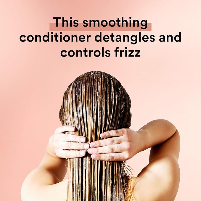 Suave Shampoo and Conditioner Set, Keratin Infusion, Smoothing – Keratin Hair Treatment & Detangler, 48H Frizz Control, Anti-Frizz Hair Products, 12.6 Oz Ea (2 Piece Set)