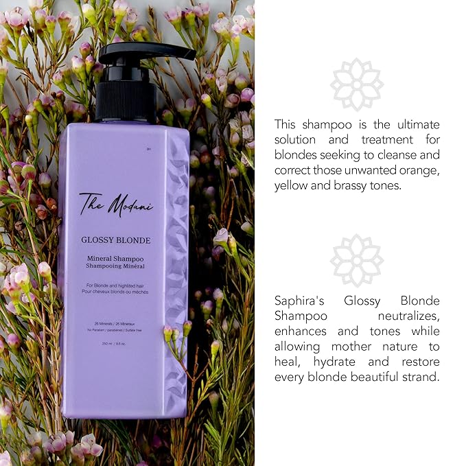 Glossy Blonde Shampoo & Conditioner (8.5oz/250ml)