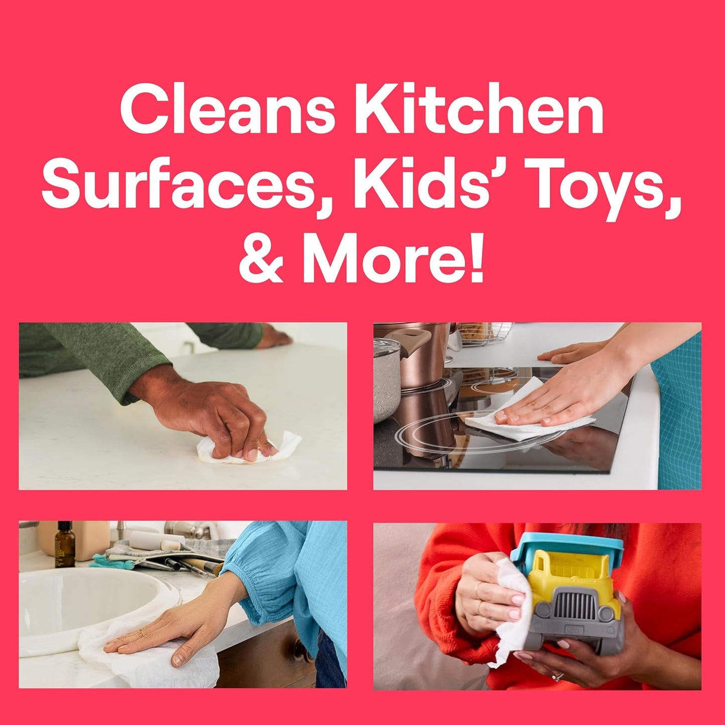 Seventh Generation All Purpose Cleaner, Degreasing Formula, Fresh Morning Meadow Scent, 23 oz (Pack of 4)