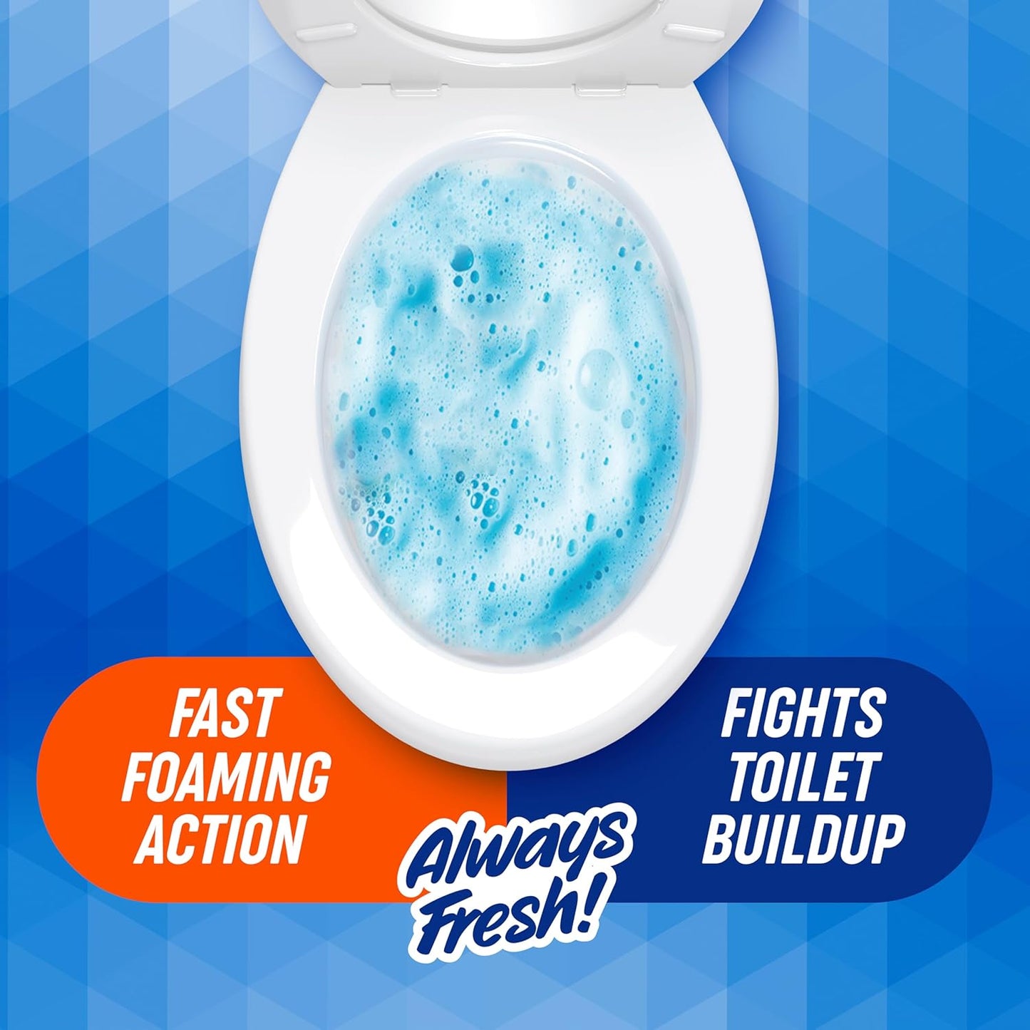 Ty-D-Bol Ultra Foam Toilet Bowl Cleaner - Provides Up to 8 Cleans - Citrus Scent - Fights Buildup and Eliminates Stains Using Immediate Foaming Action