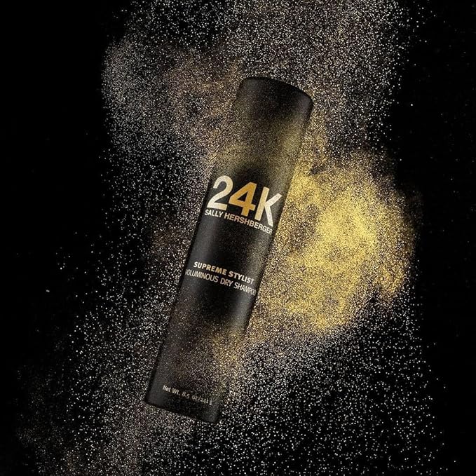 SALLY HERSHBERGER 24K Think Big Volume Dry Shampoo for Women & Men - Travel Size Hair Spray - Clean, Soft, Long Lasting Hold - Absorbs Oil - Salon Style Product - All Hair Types - Sulfate Free - 8.5oz