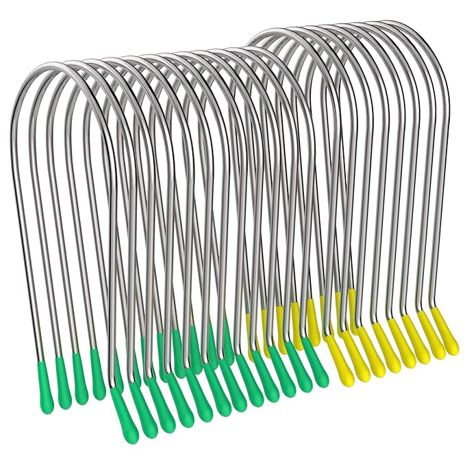 Hot Curler Clips Replacement Hot Roller Clips Rollers Securing Pins Fits 1.5 inch, 1.75 inch Hot Rollers Curlers