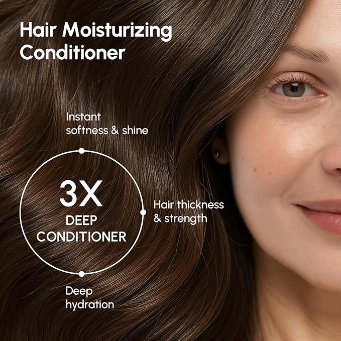 MAREE Hair Conditioner for Women and Men - Hydrating Moisturizing Color Safe Deep Conditioner For Curly Hair - Dry Damaged Color Treated Fine - Hair Care Mask Mens Acondicionador Para Cabello Rizado