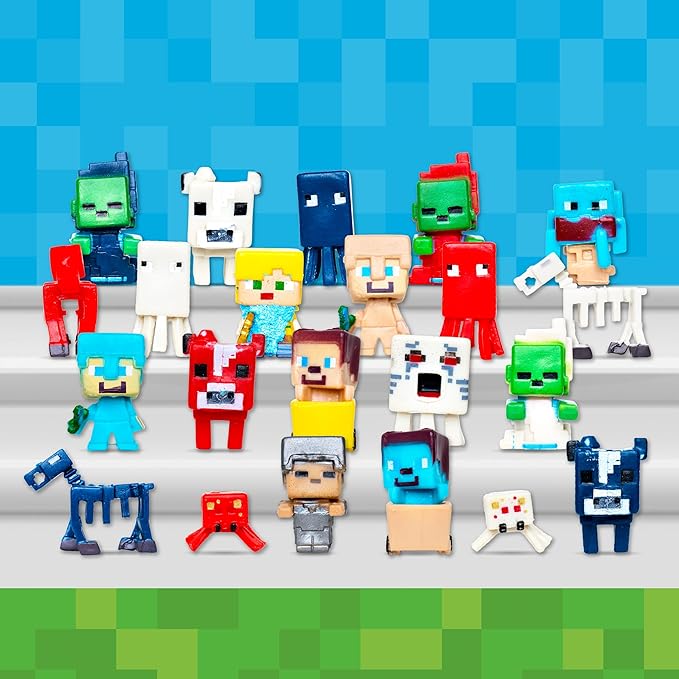 TNT Creeper Bath Bomb for Kids with Block Builder Surprise Figure Inside (1 Pack) – Large Fizzy Bubble Mine Bomb for Boys & Girls – Fruity Scent, Skin-Safe, Made in USA - by Two Sisters